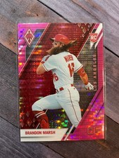 2022 Panini Chronicles Phoenix Pink Brandon Marsh RC #2 Philadelphia Phillies