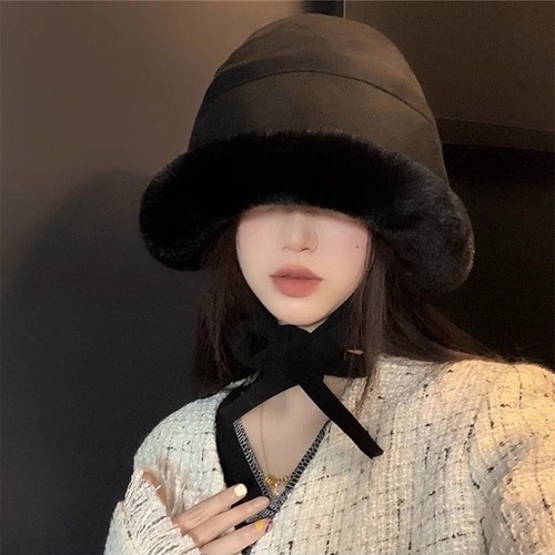 Damen Winter Winddicht Warm Mütze Plüsch Gehörschutz Student Reise Beckenmütze - Bild 9 von 15