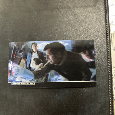 Star Wars The Empire Strikes Back 3d 2010 WideVision Topps #3 Hans Solo YODA