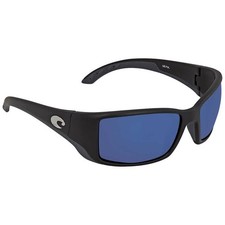 Costa Del Mar BLACKFIN Blue Mirror Polarized Polycarbonate Men's Sunglasses BL