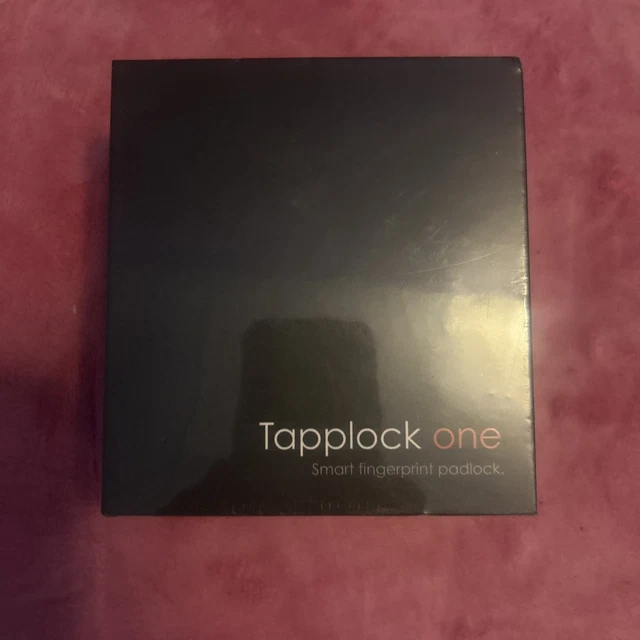 NIB Tapplock One Smart Fingerprint Padlock SEALED