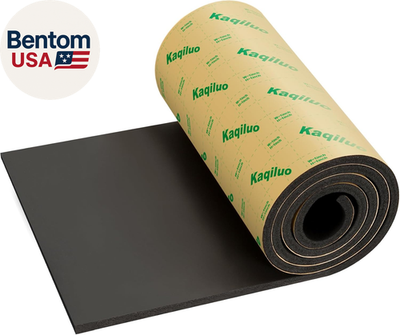 #ad High Density Self Adhesive Sound Insulation Acoustic Closed Cell Foam 5.8 Sqft $34.86