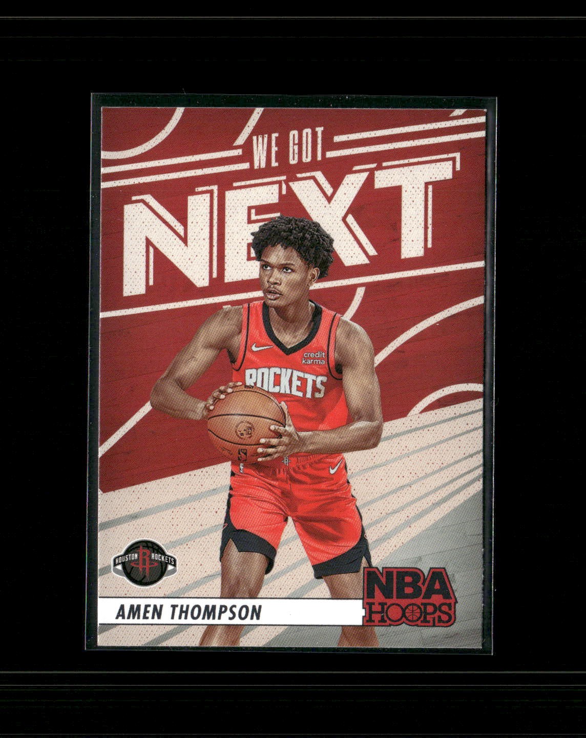 2023-24 Hoops We Got Next #35 Amen Thompson Houston Rockets RC