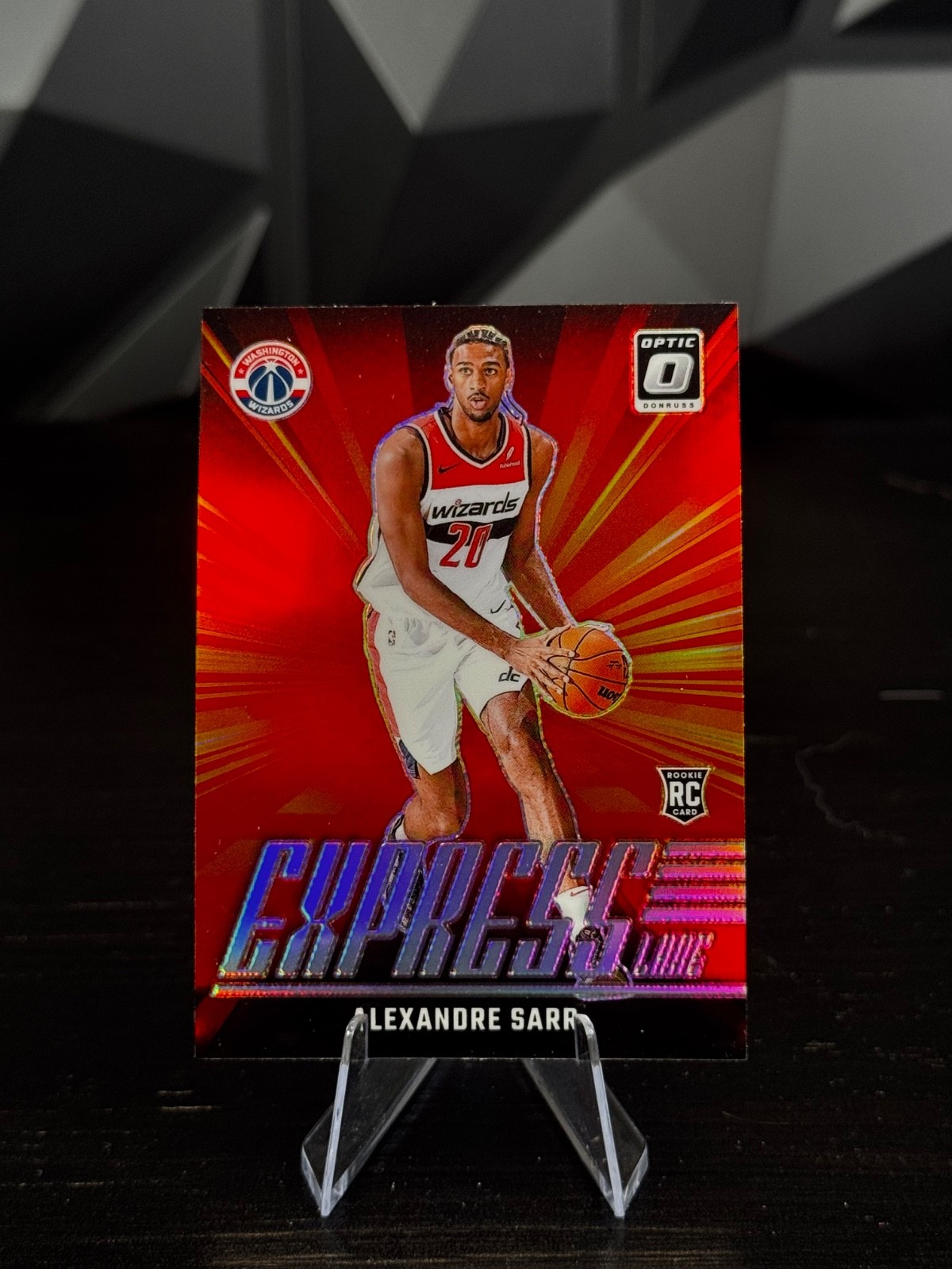 2024-25 Panini Donruss Optic - Express Lane Alexandre Sarr #11 Holo Prizm (RC)