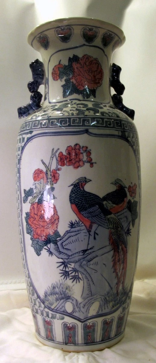 亚洲地板花瓶收藏中国花瓶、罐子(1900-现在) | eBay