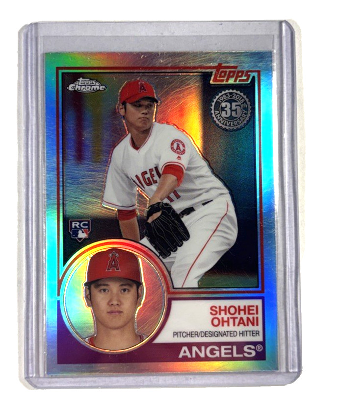 2018 Topps Chrome - 1983 Shohei Ohtani #83T-6 (RC) 35th