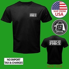 American Force Wheels Racing Car Mens Black Size S To 5xl