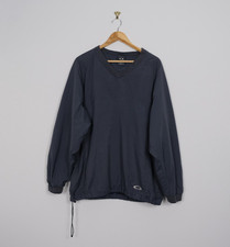 Vintage 00s Oakley Software Windbreaker Jacket Top Mens L oversized Dark grey