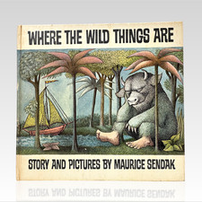 1963 MAURICE SENDAK. Where the Wild Things Are. Book Club VINTAGE HC 1st Ed