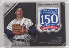 2019 Topps Update 150th Anniversary Manufactured Tom Seaver Patch HOF 9b4