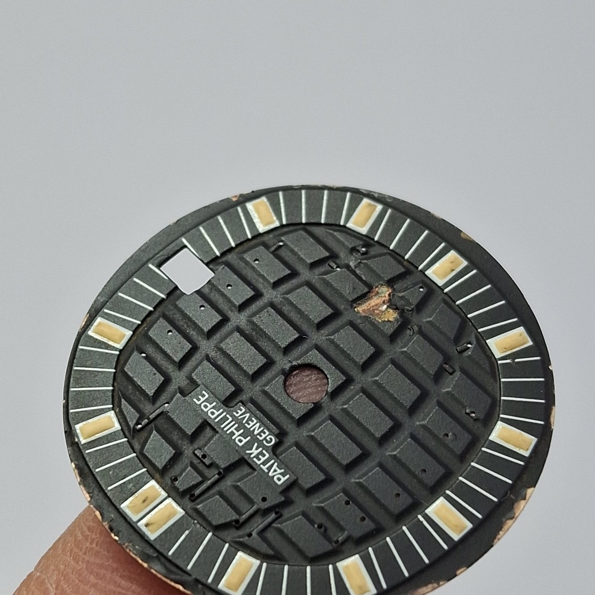Defeat Rare Patek Philippe 26.5 mm Dial Watch Parts Swiss Parts