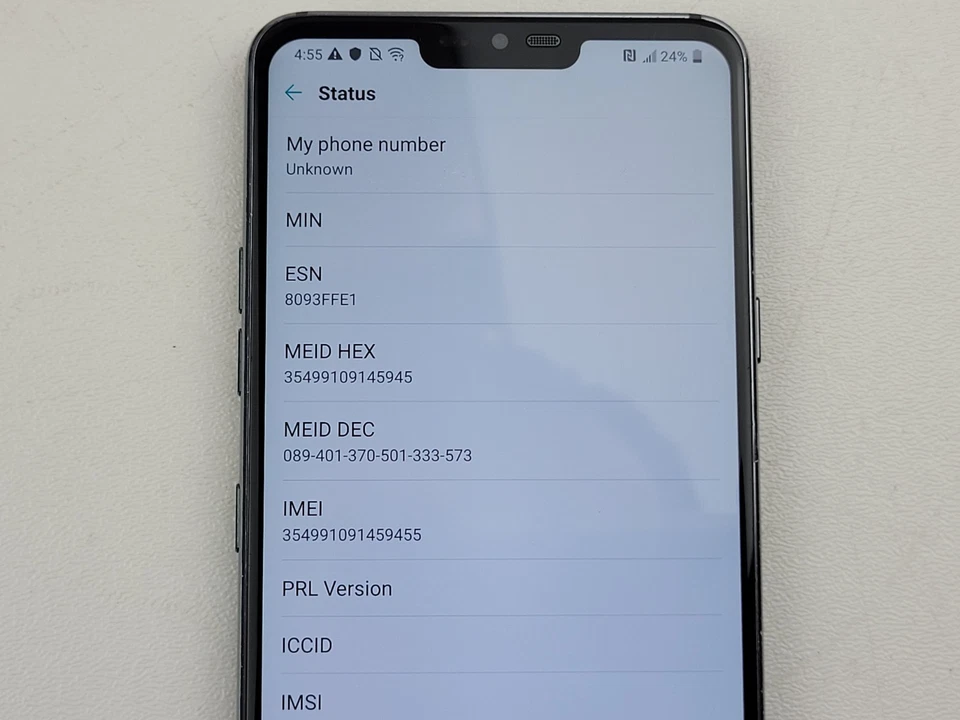 LG G7 ThinQ (LG-G710PM) 64GB - Gray (Sprint) Smartphone - BLEMISHED - H4308 - Image 4 of 4