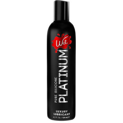 #ad Wet Platinum Silicone Based Lube 4.2 Fl Oz Ultra Long Lasting Premium Lubricant $15.99
