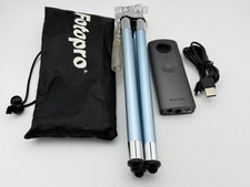 Ricoh Theta V 360-Degree Camera with Tripod Tested from Japan