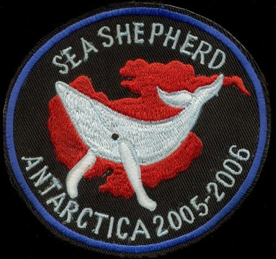 Sea Shepherd Antarctica 2005 2006 Anti Whaling Patch S-24