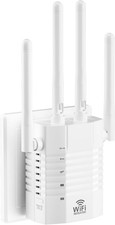 NEW Dual Band WiFi Extender   1200Mbps WiFi Range Booster, 105-Device Support
