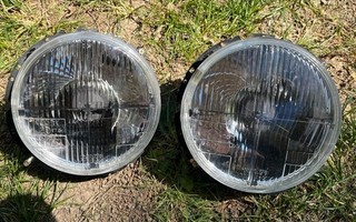 Mk1 Golf Crosshair Headlamps Headlights Glass. Aftermarket