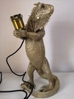Tier Tischlampe "Chamäleon"  Nachttischlampe,  gold Leuchte Dekolampe 14754