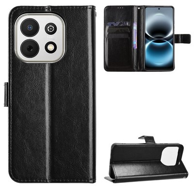 For Huawei Nova Y74, Classic Cover Flip Leather Wallet Stand Card Slots Case