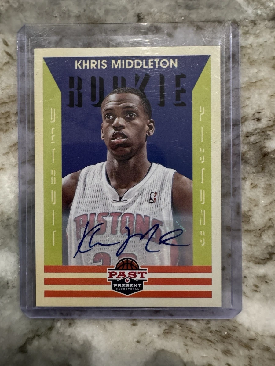 Khris Middleton Basketball Autographed Sports Trading Cards