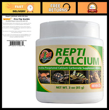 Calcium Supplement with D3 for Reptiles - 3oz  Pro-Tip Guide for Optimal Health