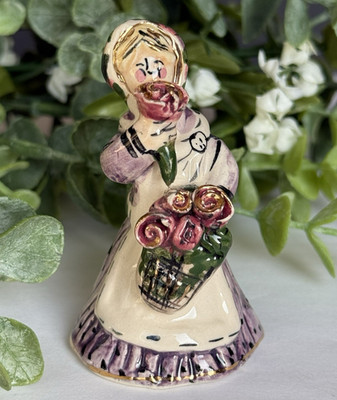 CUTE Blue Sky Clayworks Heather Goldminc Rose Maiden/Flower Girl Figurine