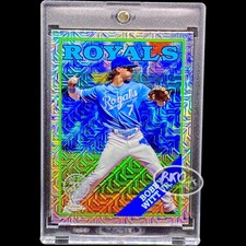 Bobby Witt JR RARE RETRO MOJO REFRACTOR INVESTMENT CARD CHROME KC ROYALS MINT