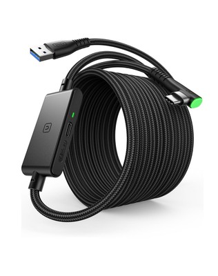 INIU Link Cable 16FT with Separate Charging Port, VR Cable for