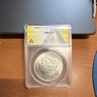 1882-S Morgan Silver Dollar ANACS AU58 Circulated San Francisco $1 Silver