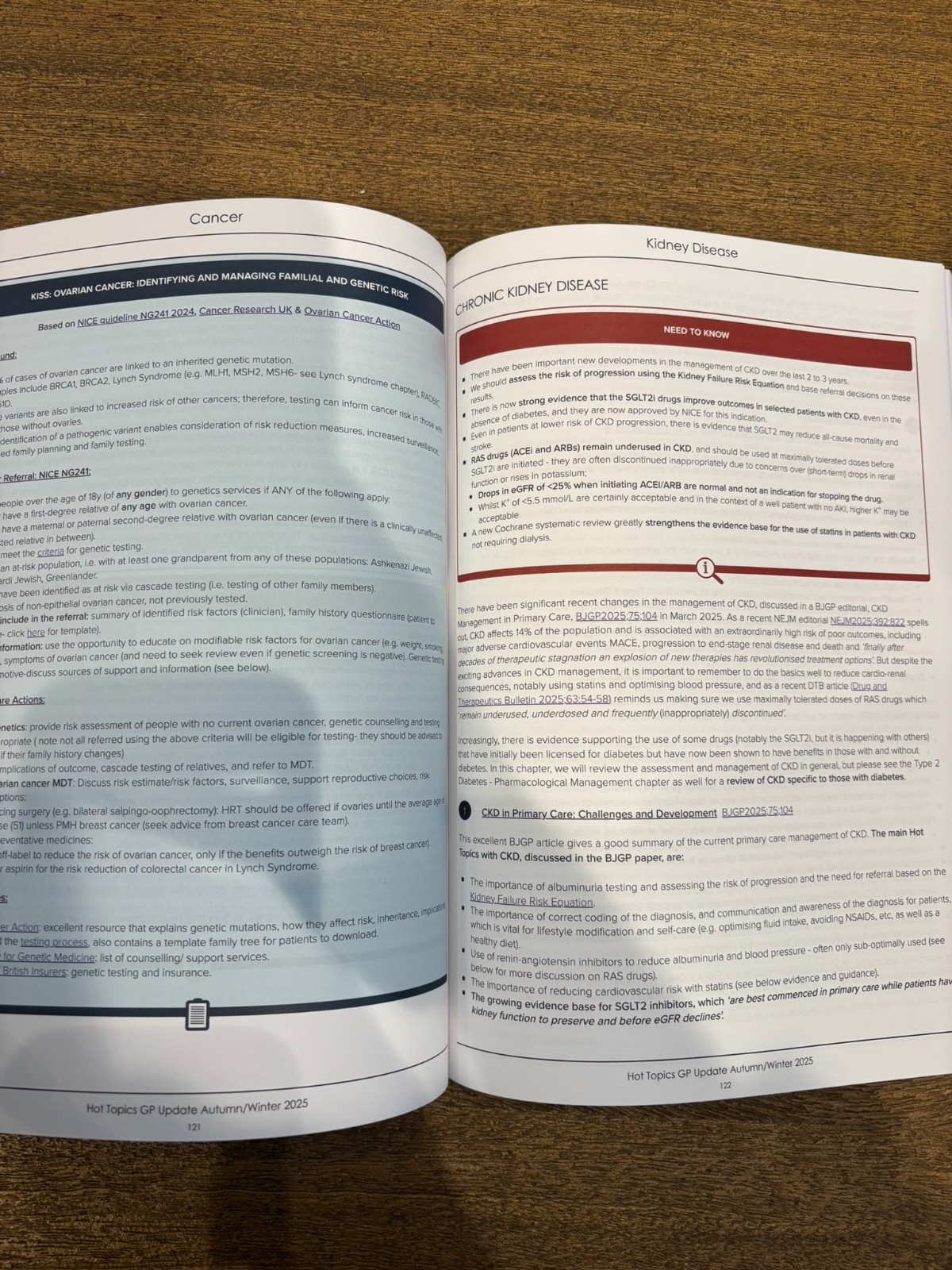 NB Medical Hot Topics GP Update Course Book - Autumn Winter 2025 - NEW image 3