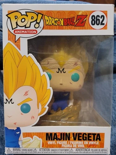 Funko #862 MAJIN VEGETA DRAGONBALL FREE SHIP LOWER 48 STATES