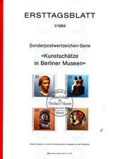 Deutschland - Berlin MiNr. 1/1984 bis 11/1984 (ETB)