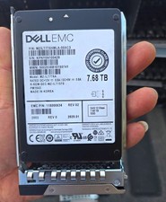Dell EMC 7.68TB 2.5in SAS 12Gbps Internal SSD Hot Swap MZILT7T6HMLA-00AC3