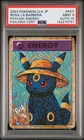 PSA 9 MINT AUTO 10 Energy Rosa La Barbera Sig Umbreon In Straw Hat Holo Pokémon1