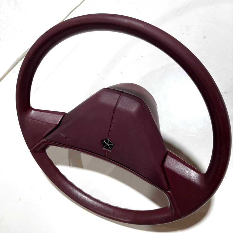 1982-1992 Dodge D-Series (Ram) steering wheel with horn pad (OEM) - Image 3 of 4