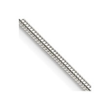 Sterling Silver 1.5mm Snake Chain Necklace