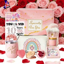 10th Birthday Gift Box For Girls Best Friend Presents 10th Pamper Gift Basket UK