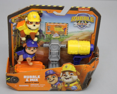 Spin Master Rubble & Crew Figuren Sets mit Kinetic Sand Build-it Sand Baumagie