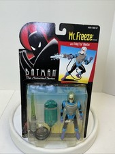 1993 Kenner Batman the Animated Series  Mr. Freeze with Firing Ice Blaster NEW
