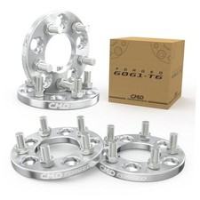 5x110 to 5x114.3 Wheel Adapters 4pcs 65.1mm Center Bore M12x1.5 Lugs, 15mm