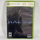 Halo 3 (Xbox 360, 2007) CIB Complete with Manual and Poster