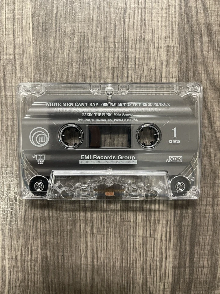 White Men Can’t Rap EP (Music From White Men Can’t Jump) Audio Cassette (1992) - Image 4 of 4