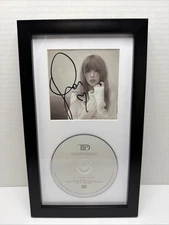 Taylor Swift - The Tortured Poets Department Signed CD Framed Heart Signatures