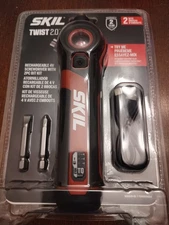 SKIL Twist 20 4V Cordless Electric Screwdriver with Pivoting Head and Torque ...