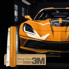 3M Wrap Film Series 2080 Car Wrapping Folie 30x152cm G54 Gloss Bright Orange
