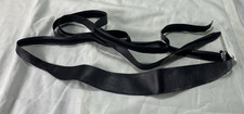 ADA Women's Black Genuine Leather Wrap Belt Tie Adjustable NEW