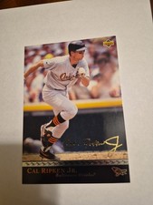 CAL RIPKEN JR 1996 UPPER DECK COLLECTION JUMBO GOLD FOIL SIGNATURE CARD #5