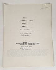 James S Rigberg / The International Flying Saucer Directory 1956