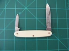 Vintage DRINK Coca Cola two Blade White Knife made in Germany
