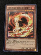 Fencing Fire Ferret (Shatterfoil) BP03-EN107 Battle Pack 3: Monster League NM